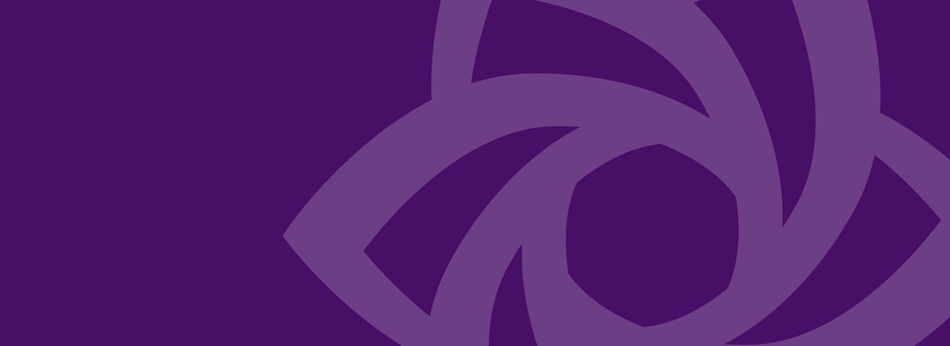 Little Flower logo on purple