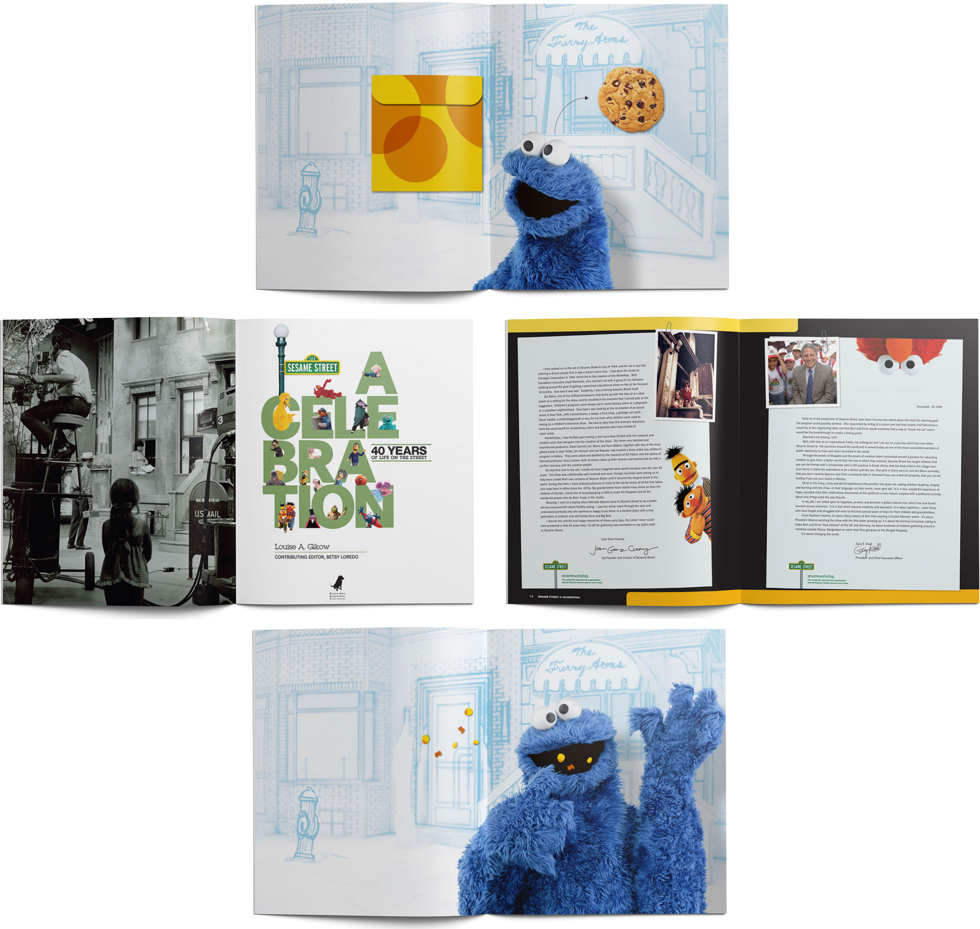 Sesame Street 40th Anniversary book