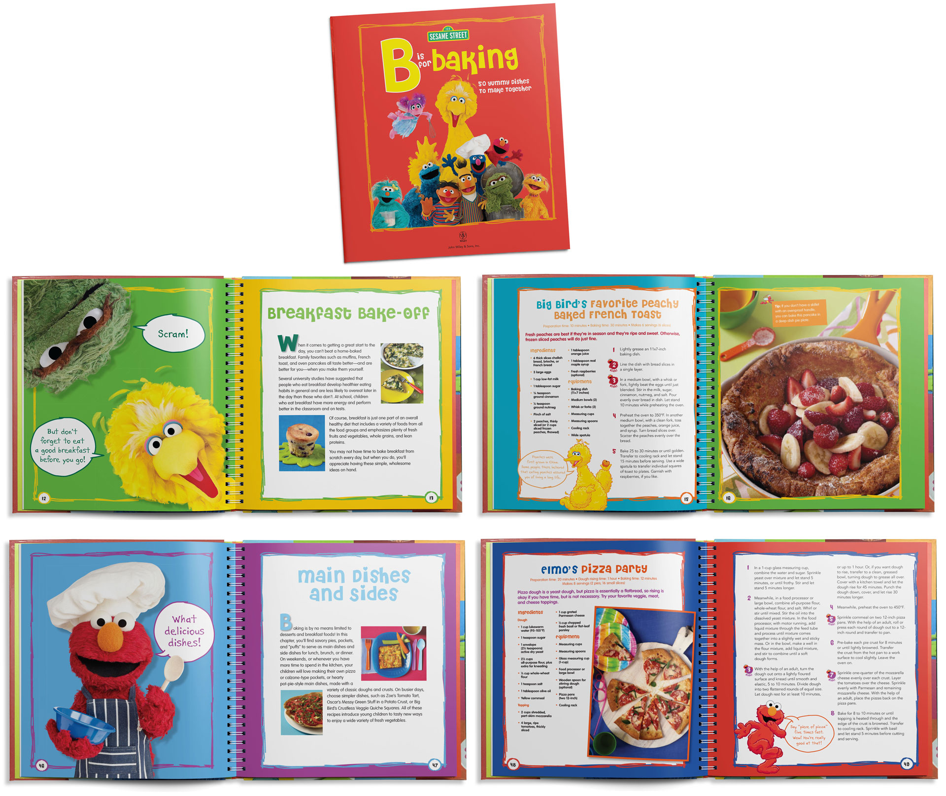 Sesame Street "B is for Baking" cookbook